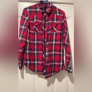 Francesca’s Button Down Flannel